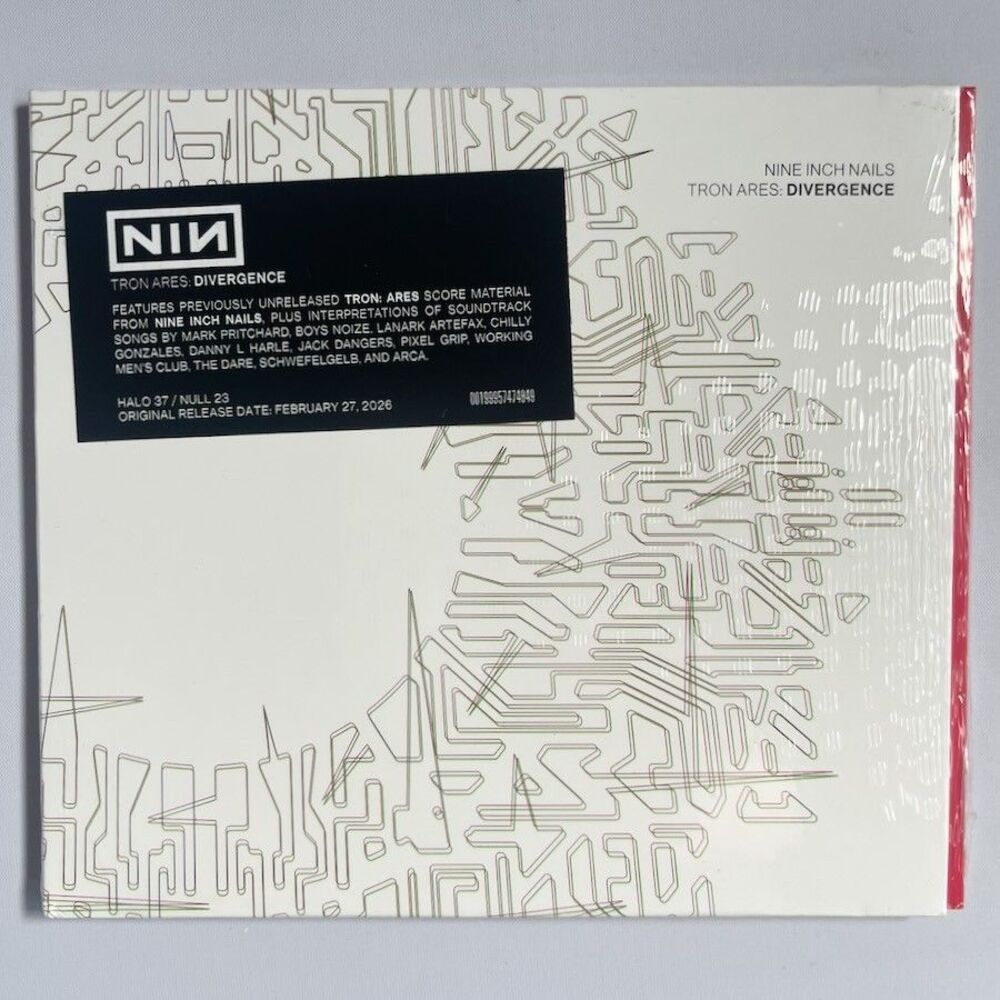 Nine Inch Nails – Tron Ares: Divergence – Compact Disc, CD, NEW Sealed Remixes